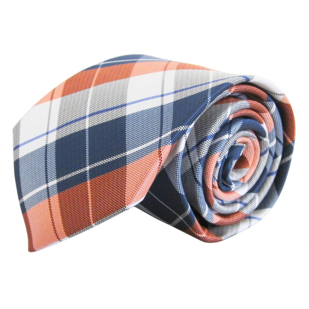 mens salmon tie